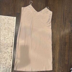 Banana Republic Metallic Gold Slip Dress